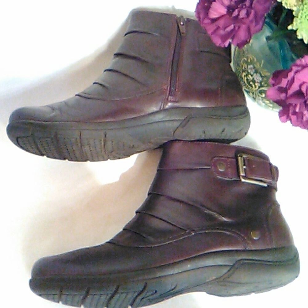 Clark's Collection Brown Low Boots - Picture 8 of 11